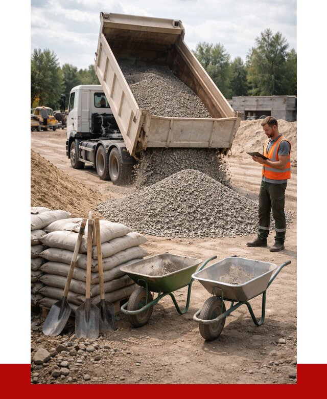 Доставка нерудных материалов в Учалах от 1220 руб. | ПРОНЕРУДЧлы