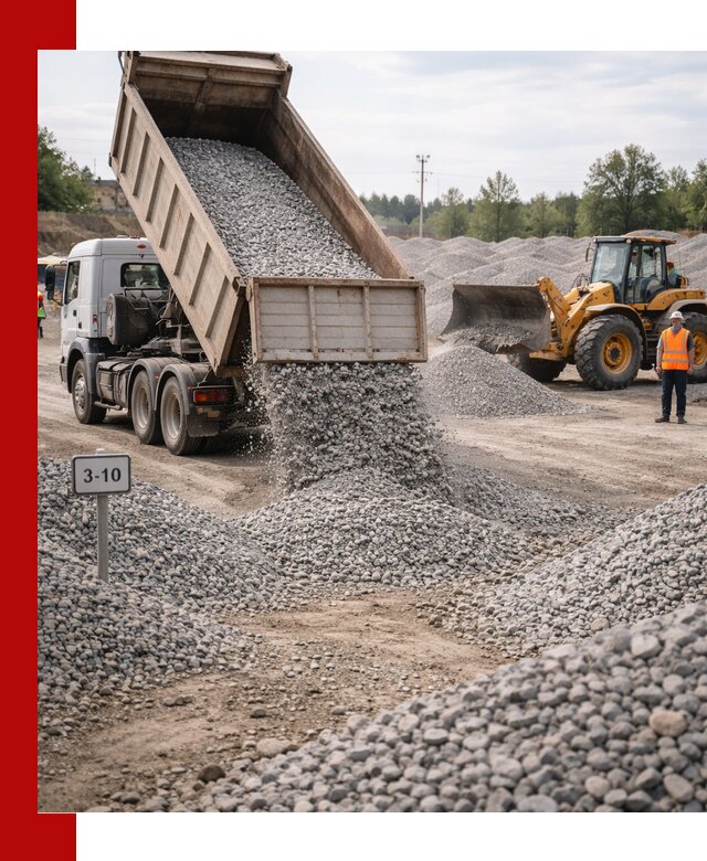 Гранитный щебень фракции 3–10: доставка и продажа в Учалах