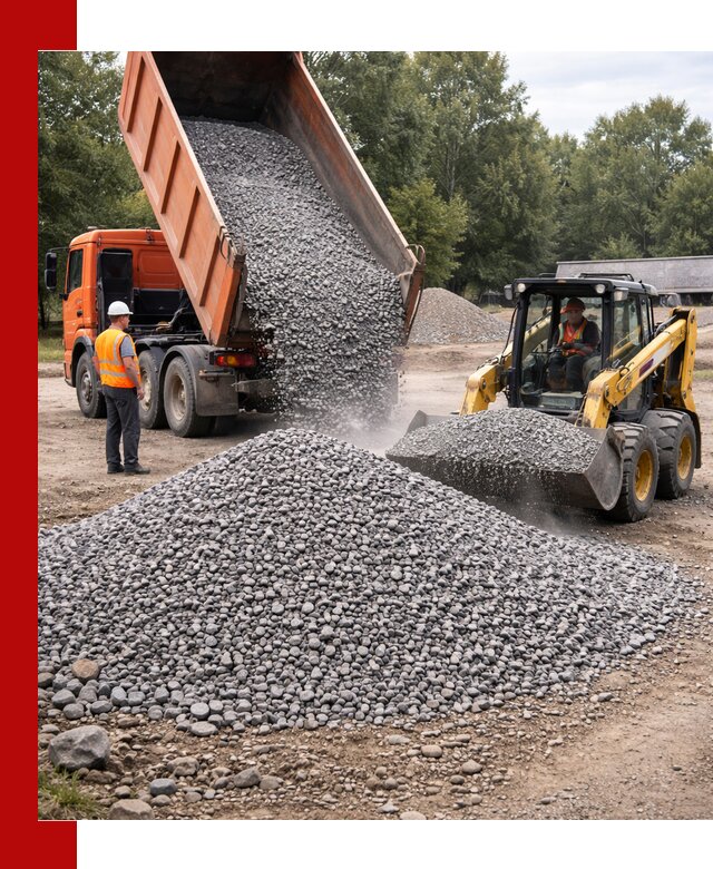 Купить гранитный щебень фракции 5–10 в Учалах с доставкой