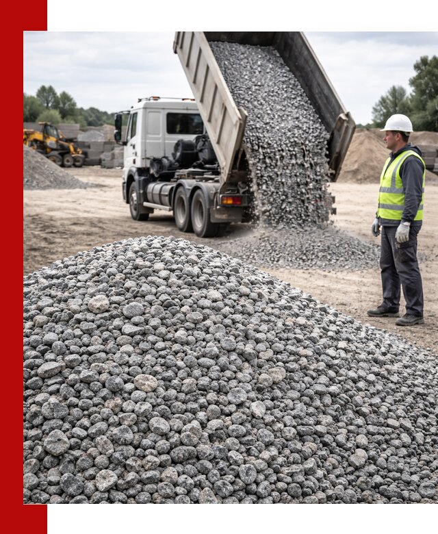 Доставка и продажа гранитного щебня фракции 5-20 в Учалах