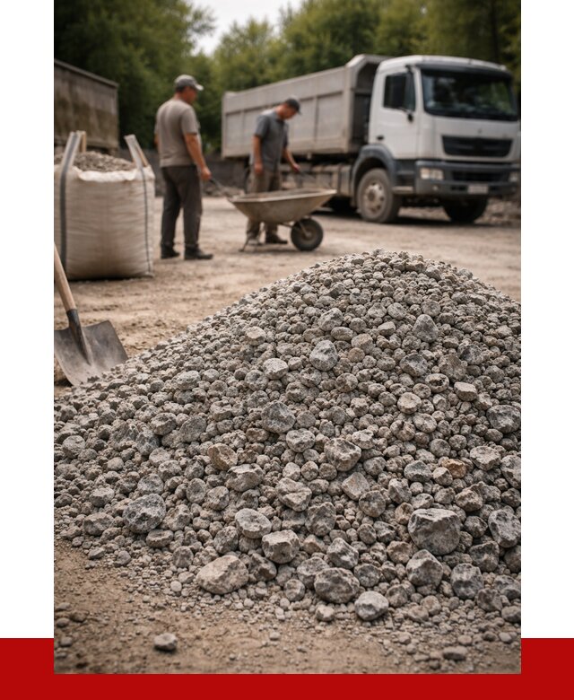 Гранитный щебень фракция 20-40 в Учалах от 3253 руб. ПРОНЕРУДЧлы