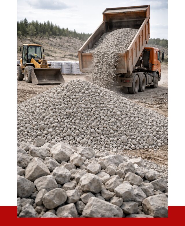 Доломитовый щебень фр. 20-40 в Учалах от 4270 р. | ПРОНЕРУДЧлы