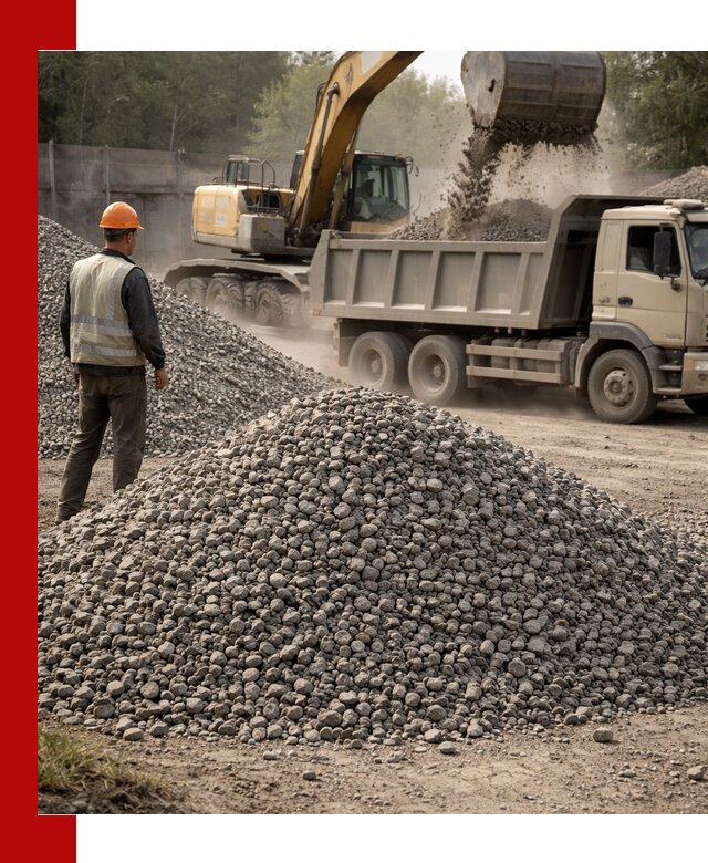 Шлаковый щебень фракция 5-20 с доставкой в Учалах