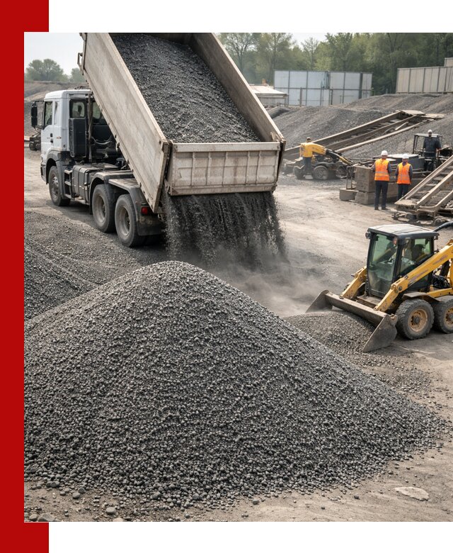 Вторичный щебень фракция 0–5 с доставкой в Учалах