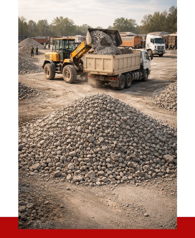 Вторичный щебень фракция 40-70 в Учалах от 1769 р, ПРОНЕРУДЧлы