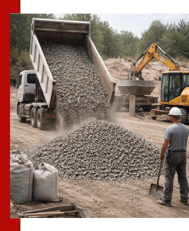 Доставка и продажа бетонного щебня в Учалах