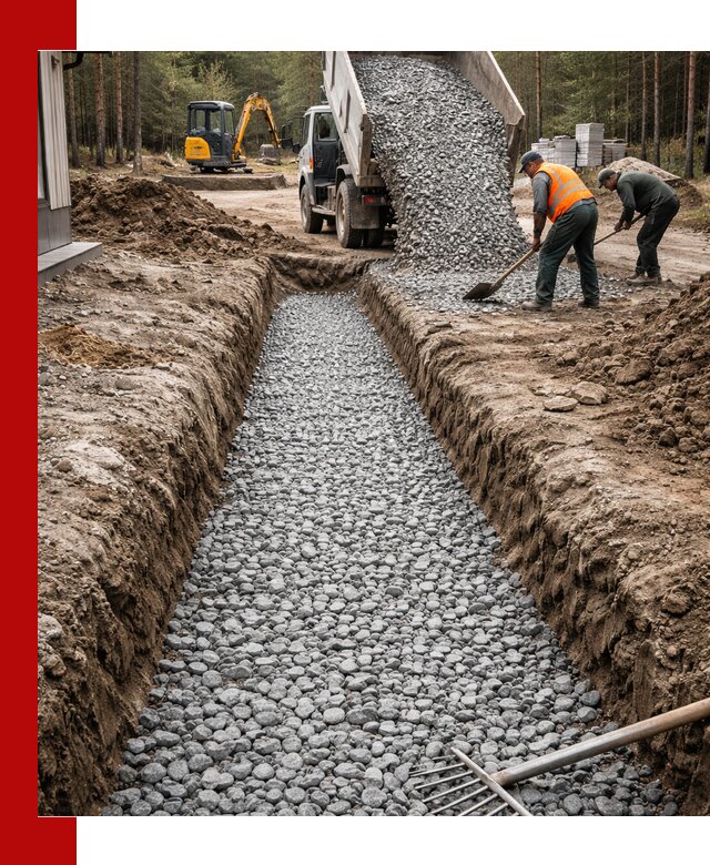 Щебень для дренажа с доставкой в Учалах высокого качества