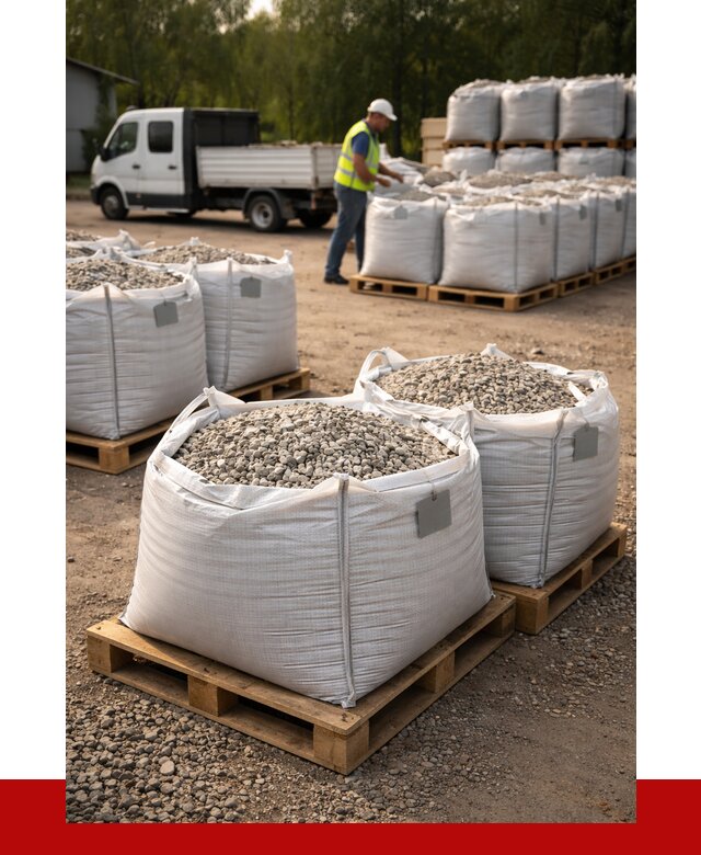 Щебень в мешках с доставкой в Учалах от 4270 р. | ПРОНЕРУДЧлы