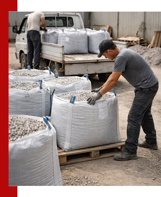 Доставка щебня в мешках по выгодным ценам в Учалах