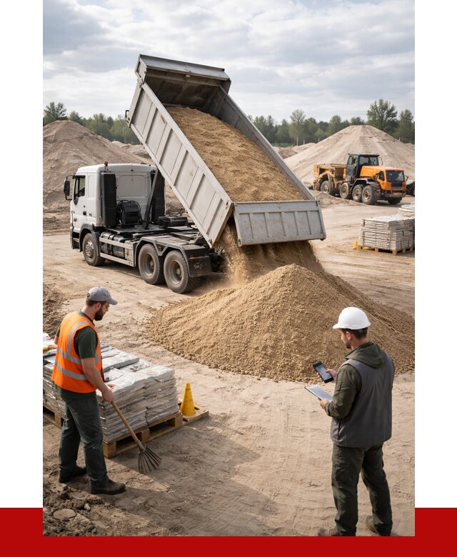 Карьерный песок с доставкой в Учалах от 3660 р. ПРОНЕРУДЧлы