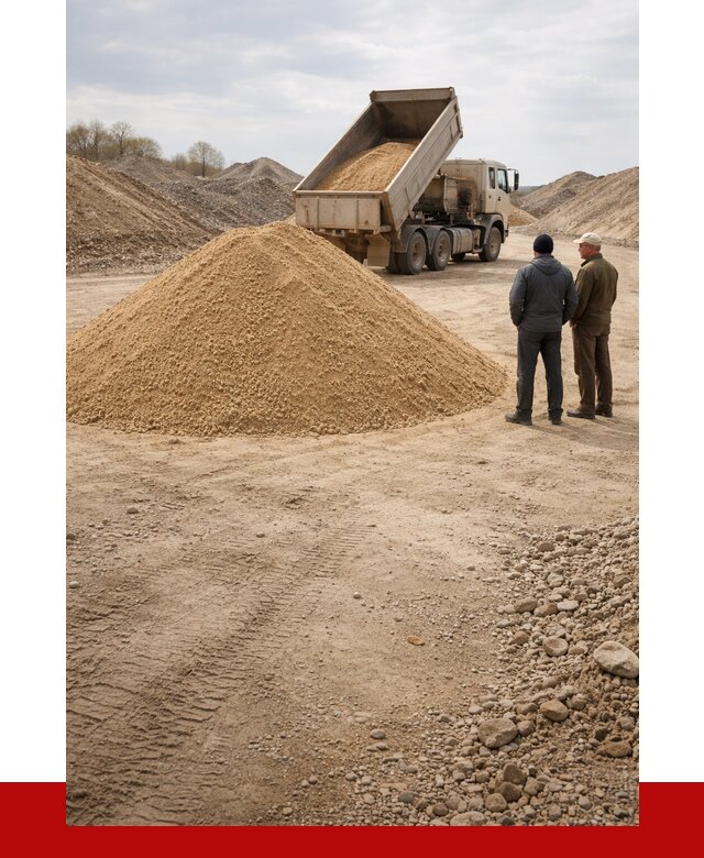 Карьерный песок крупнозернистый в Учалах от 8642 р | ПРОНЕРУДЧлы