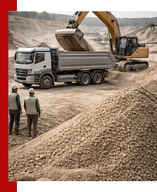 Карьерный крупнозернистый песок с доставкой в Учалах