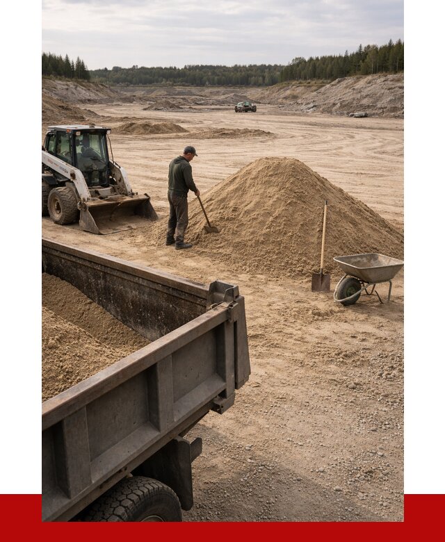 Карьерный песок среднезернистый в Учалах, от 2237 р. ПРОНЕРУДЧлы