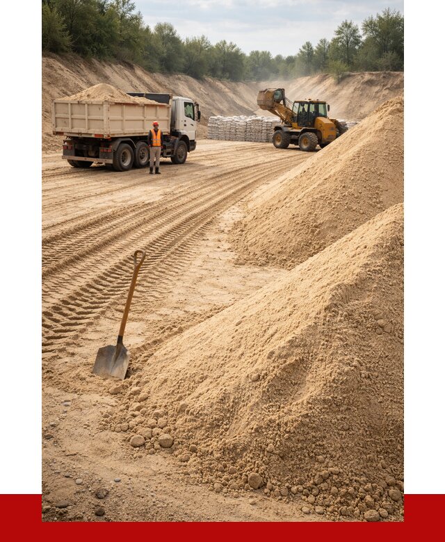 Карьерный песок мелкозернистый в Учалах от 9150 р. | ПРОНЕРУДЧлы