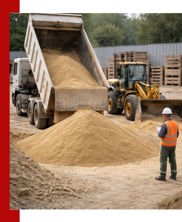 Доставка карьерного мелкозернистого песка в Учалах