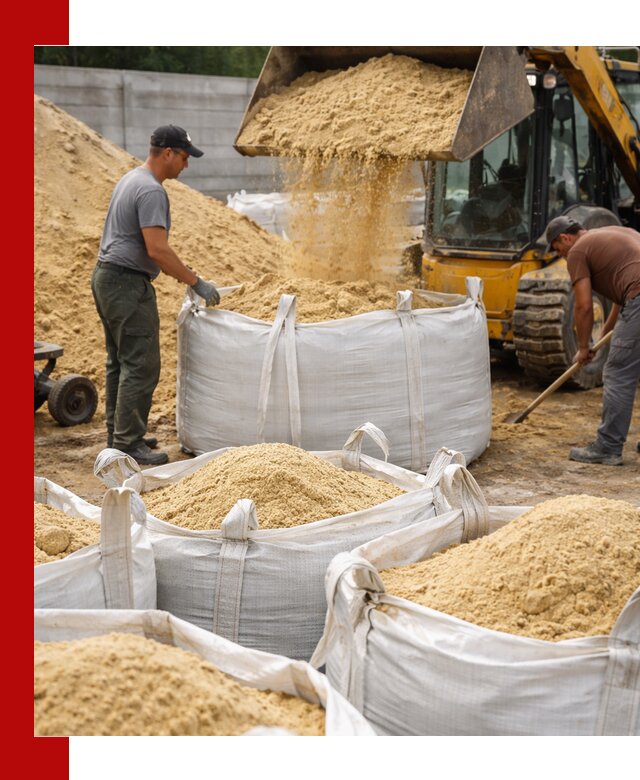 Поставка качественного песка для кладки в Учалах