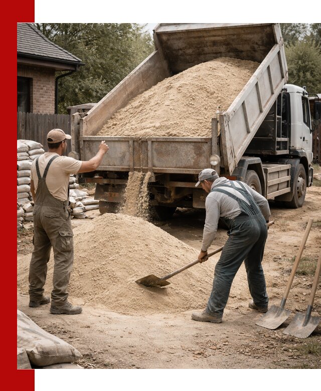 Песок для штукатурки с доставкой в Учалах качественный и чистый