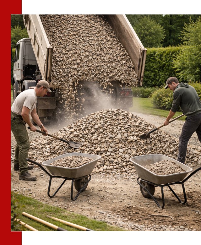 Доставка и продажа декоративной гальки в Учалах