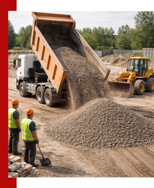 Доставка щебёночно-песчаной смеси ЩПС С7 в Учалах