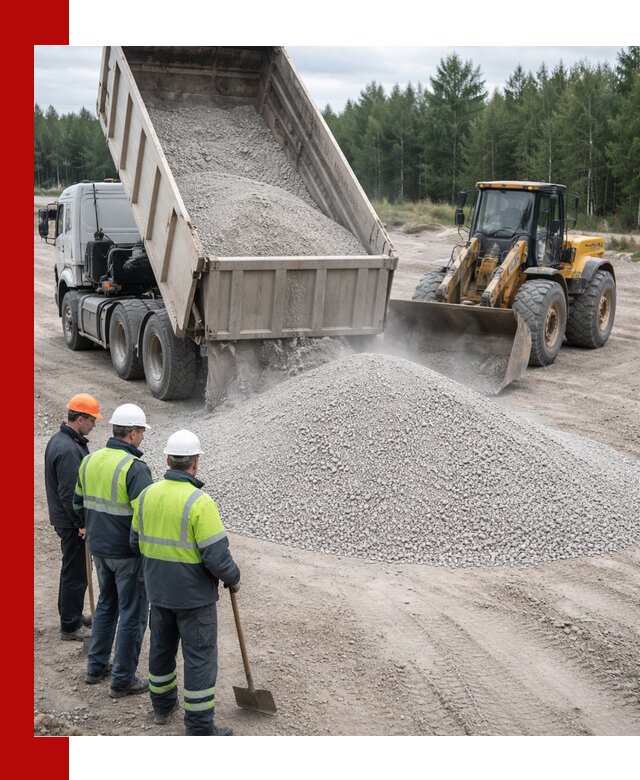Известняковый отсев 0-5 доставка в Учалах быстро и выгодно