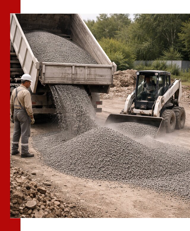 Доставка гравийного отсева 0-5 в Учалах оптом и в розницу