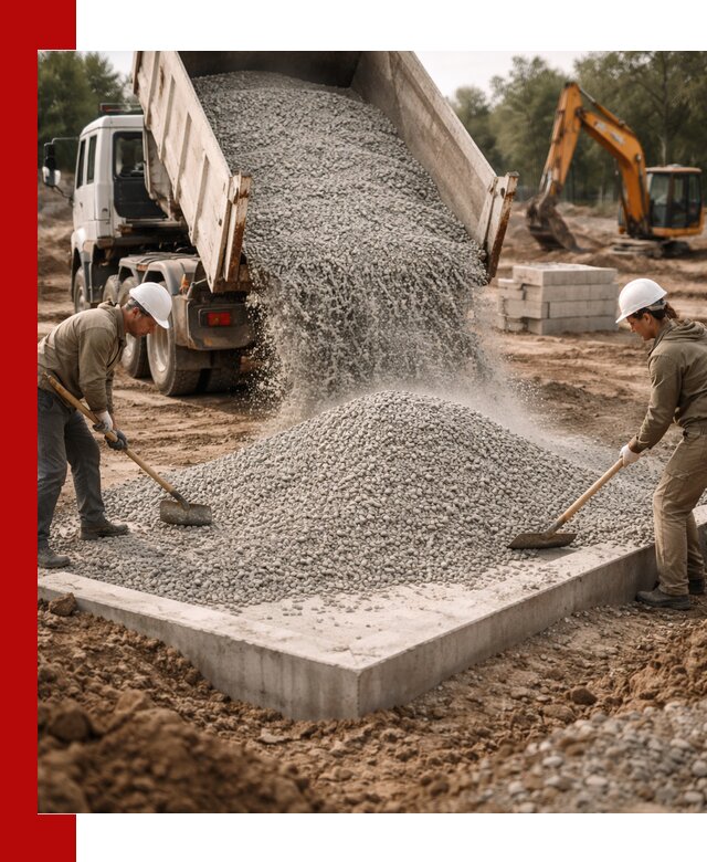 Доставка и продажа отсева для бетона в Учалах