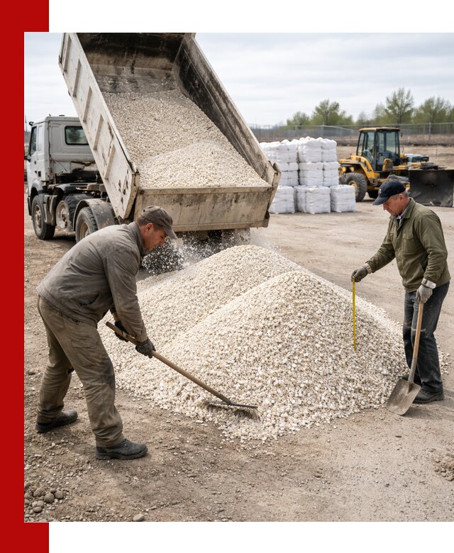Мраморная крошка с доставкой и разгрузкой в Учалах