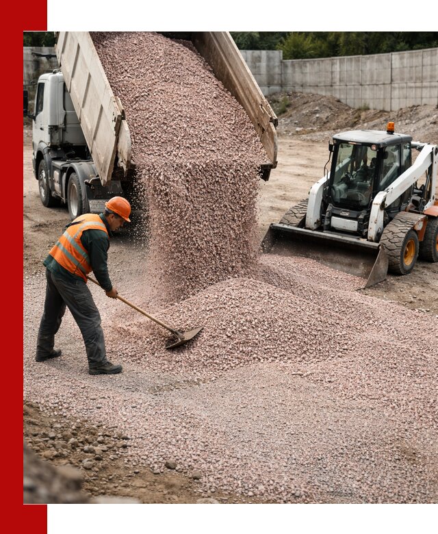 Крошка розовый гранит с доставкой в Учалах от производителя