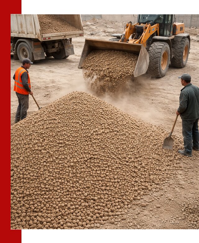 Керамзит фракция 10-20 с доставкой в Учалах