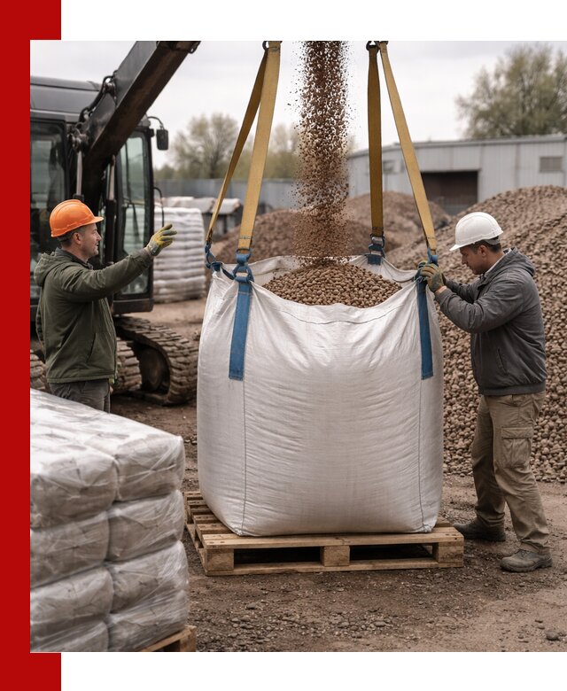Керамзит в биг-бегах с доставкой в Учалах