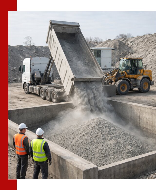 Доставка цемента навалом в Учалах крупными партиями