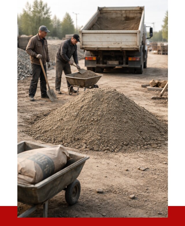 Цементно-песчаная смесь М150 в Учалах от 4778 р. | ПРОНЕРУДЧлы