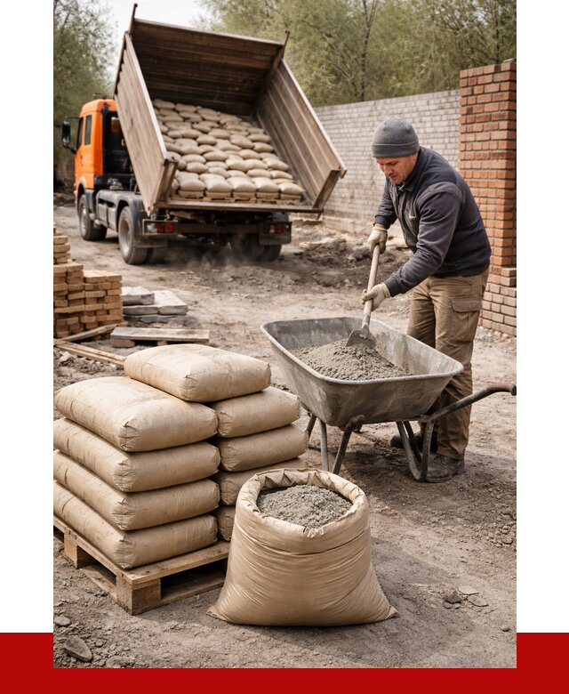 Купить сухую смесь для кладки в Учалах от 1220 р. | ПРОНЕРУДЧлы