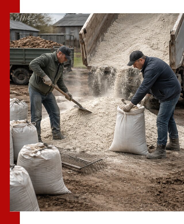 Доставка извести пушонки в Учалах оптом и мелким оптом