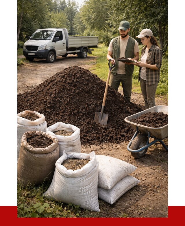 Купить грунт с доставкой в Учалах от 4575 р. за м3 | ПРОНЕРУДЧлы