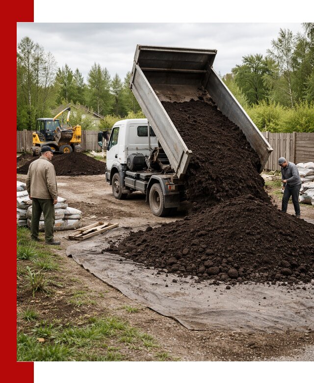 Доставка качественного почвогрунта в Учалах оптом и в розницу
