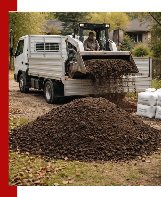 Доставка садовой земли в больших объёмах в Учалах