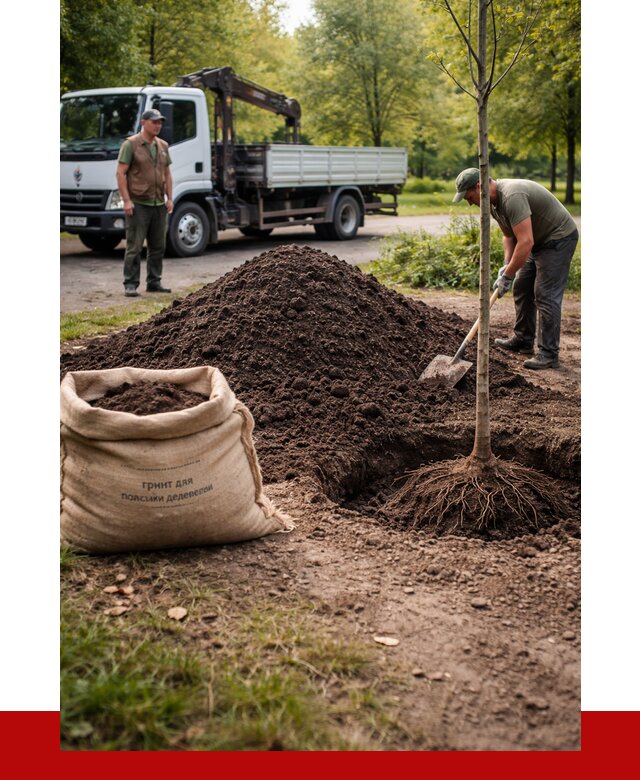 Грунт для посадки деревьев в Учалах от 1220 р. | ПРОНЕРУДЧлы