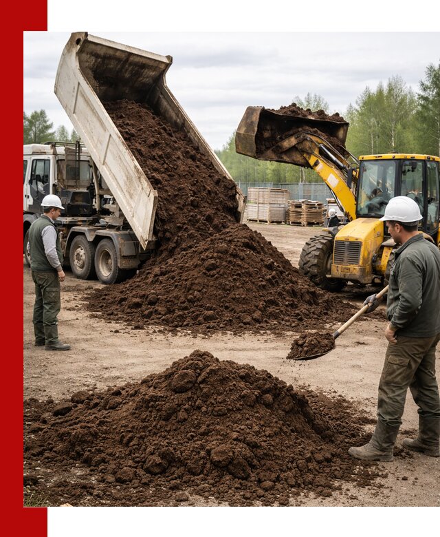 Доставка торфа оптом и в мешках в Учалах
