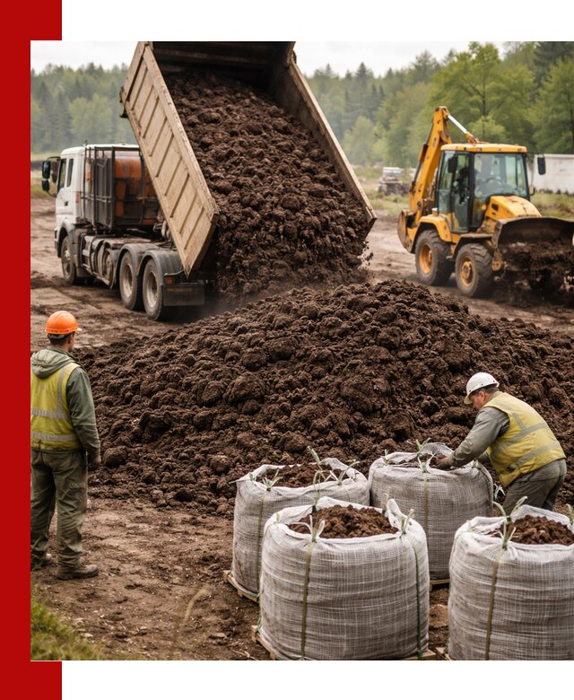 Доставка нейтрального торфа в Учалах оптом и в розницу