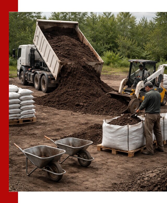 Доставка и продажа торфогрунта в Учалах оптом и в розницу