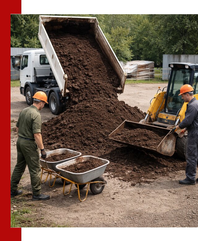 Доставка торфо-земляной смеси в Учалах для огорода и ландшафта