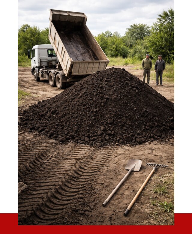 Купить чернозем навалом в Учалах от 1220 р. за куб | ПРОНЕРУДЧлы