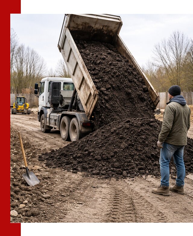 Доставка чернозема навалом в Учалах быстро и выгодно