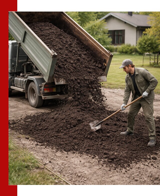 Чернозем для газона с доставкой в Учалах быстро и качественно