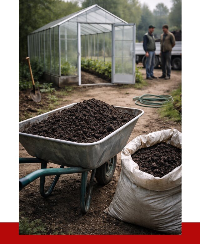 Чернозем для теплицы в Учалах с доставкой от 1525 р. | ПРОНЕРУДЧлы