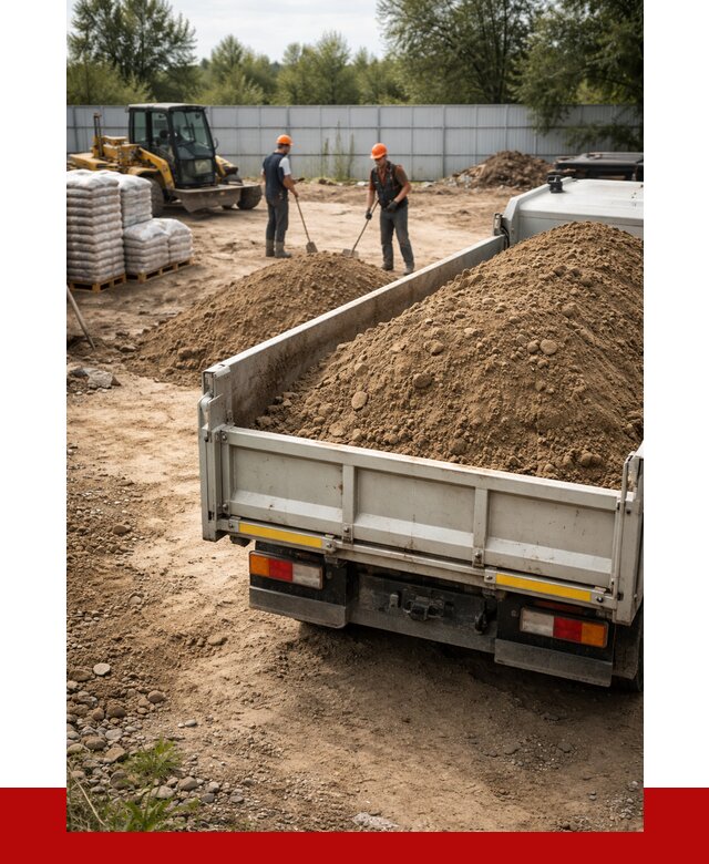 Супесь с доставкой в Учалах от 2491 р. за куб | ПРОНЕРУДЧлы