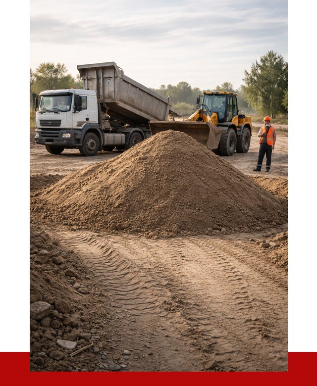 Купить песчаный грунт с доставкой в Учалах от 4270 р. | ПРОНЕРУДЧлы