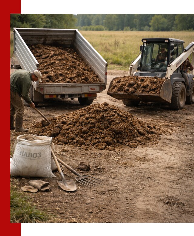 Доставка конского навоза в Учалах с разгрузкой и доставкой на объект