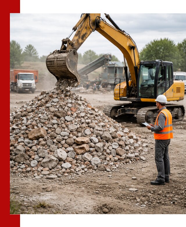 Доставка и вывоз строительного боя в Учалах